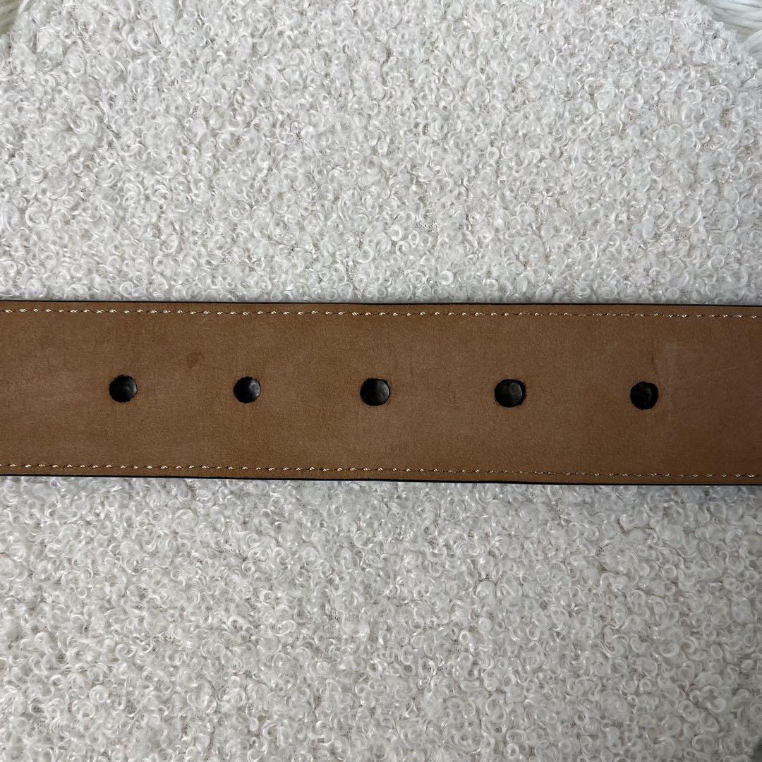 未使用級　Salvatore Ferragamo　ベルト　ガンチーニ　レザー