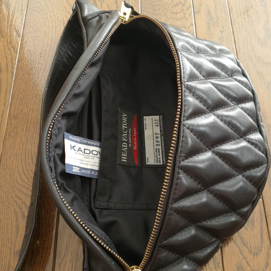 通信販売 美品 KADOYA バイク用レーザーバックHFWP qSQXF-m23330978578 カドヤ 国産最安値