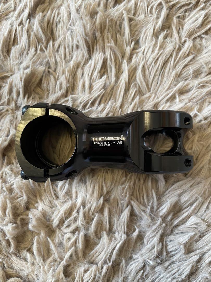 THOMSON elite x4 stem (31.8mm/0°/black)