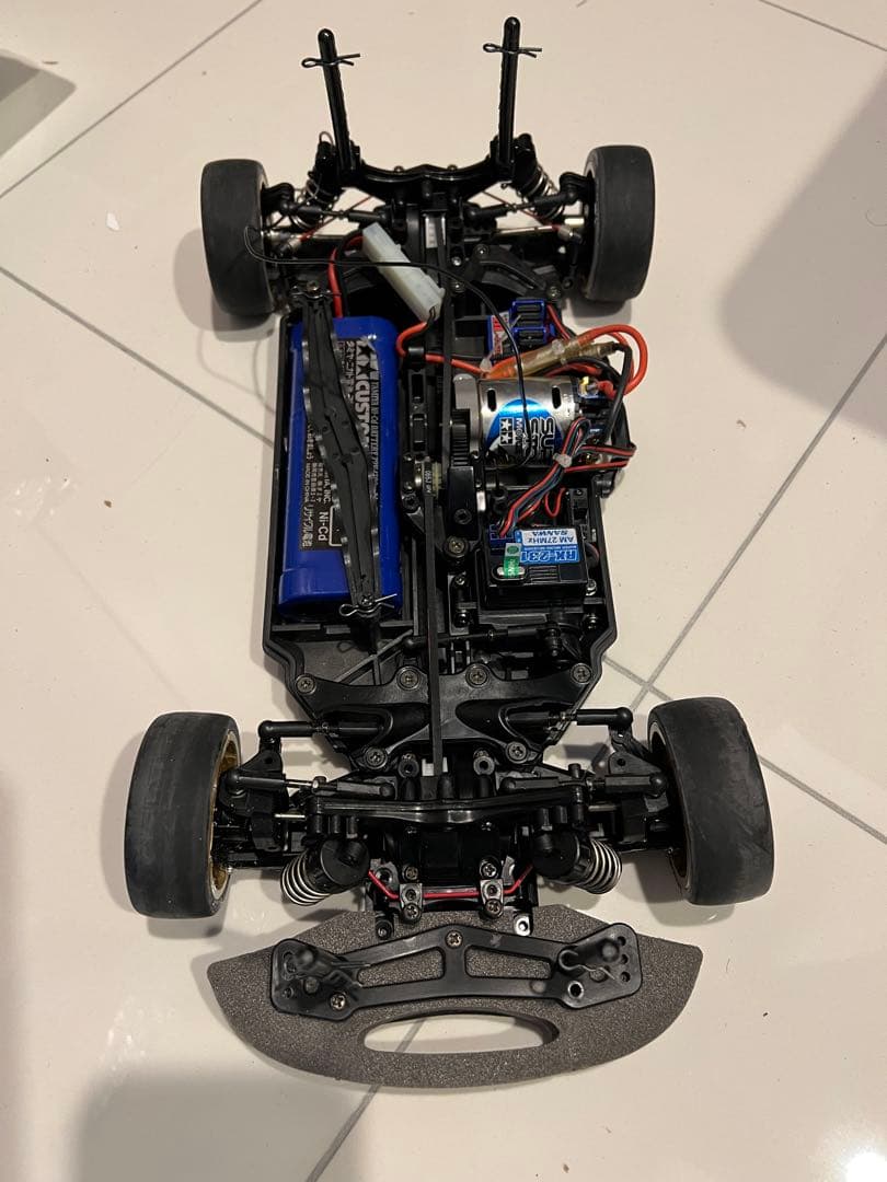 タミヤRCカー アウディ+新品スペアボディ 【即発送可能】 www