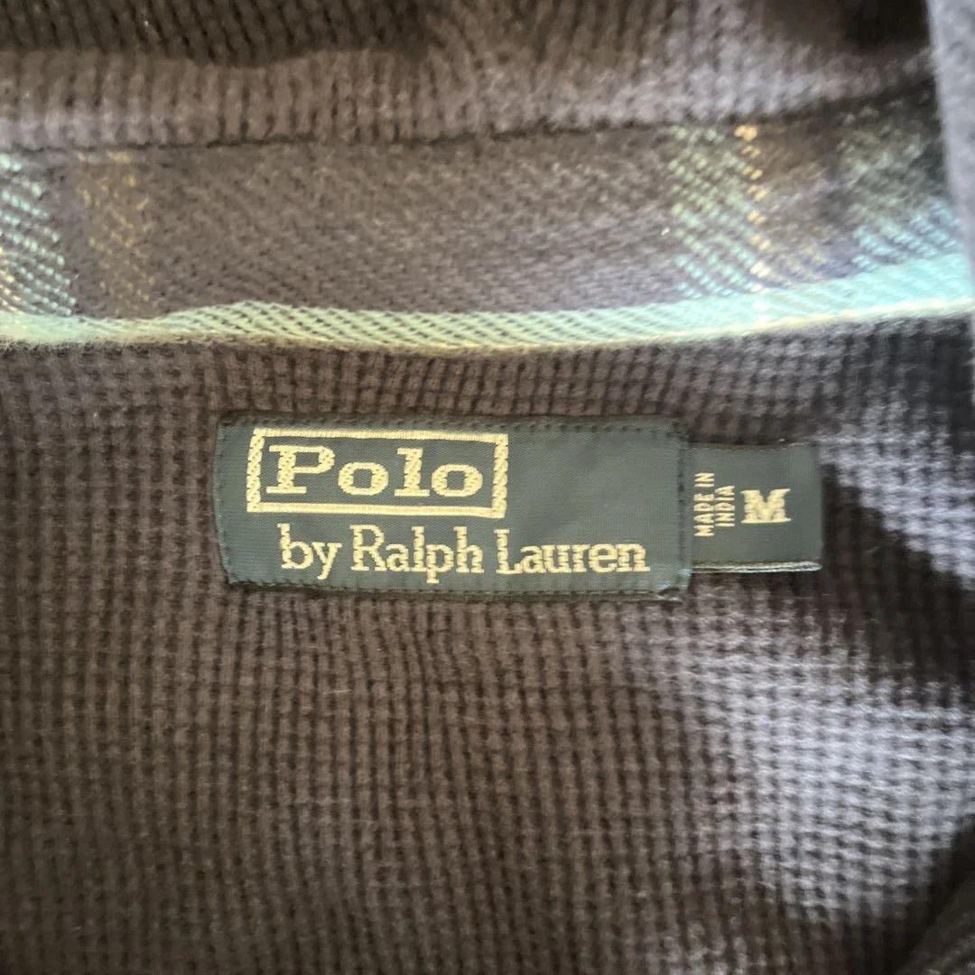 ラルフローレン フードネルシャツM・Polo