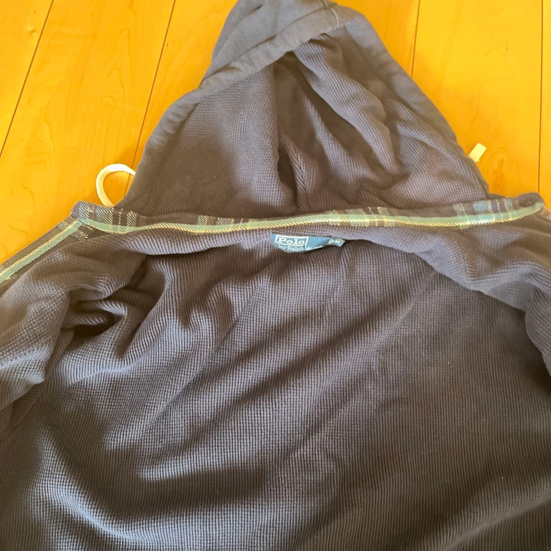 【安心の正規品】 ラルフローレン フードネルシャツM・Polo By Ralph Lauren