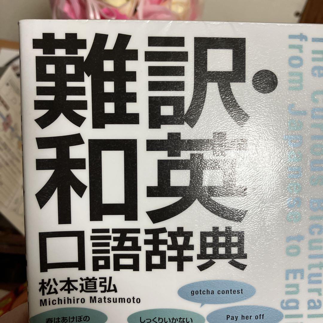 難訳・和英口語辞典