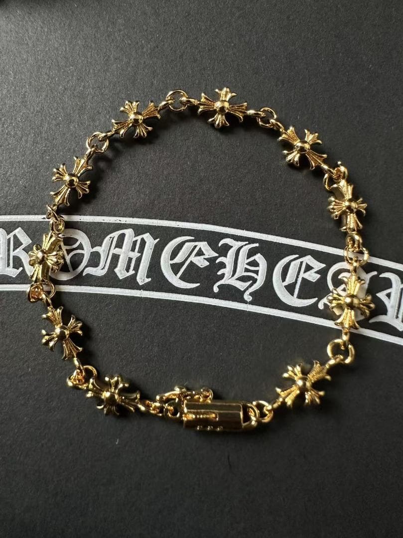 クロムハーツ TNY E CH PLS タイニーE CHプラス ブレスレット目立った傷や汚れなし