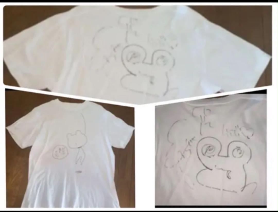 メルカリ ましろ サイン イラスト入り ぜんぶ君のせいだ ちぬくまtシャツ L ホワイト アイドル 2 960 中古や未使用のフリマ