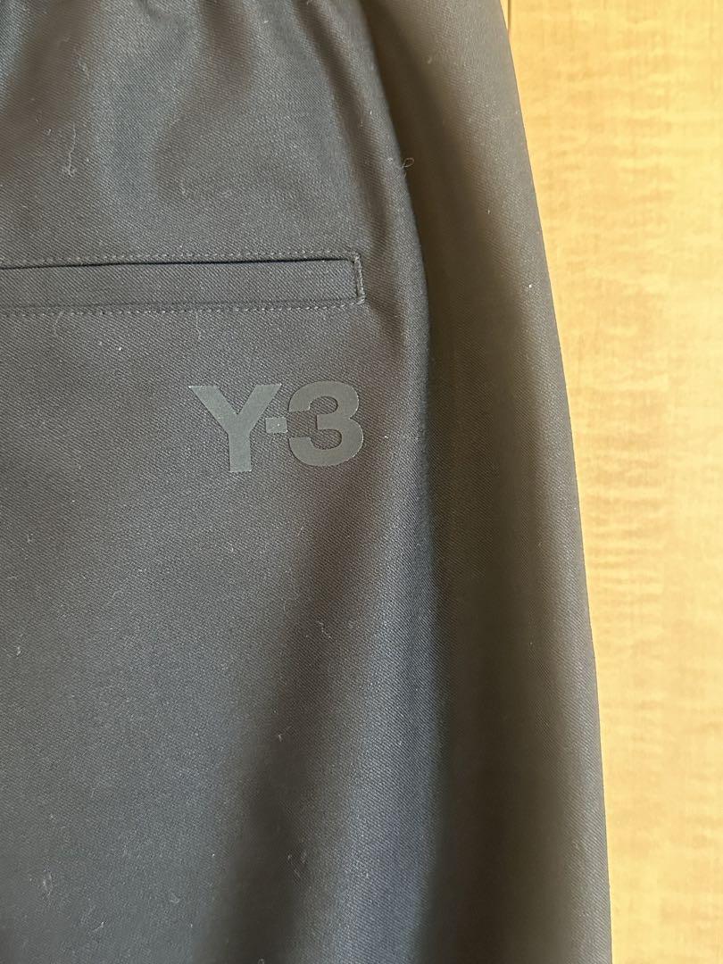 Y-3 スウェットパンツ 黒 ストライプ