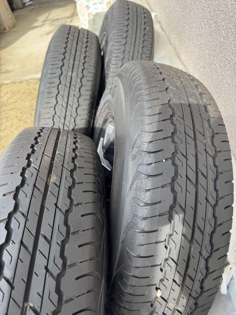 スズキ ジムニーシエラ 純正ホイルタイヤ4本セットDUNLOP