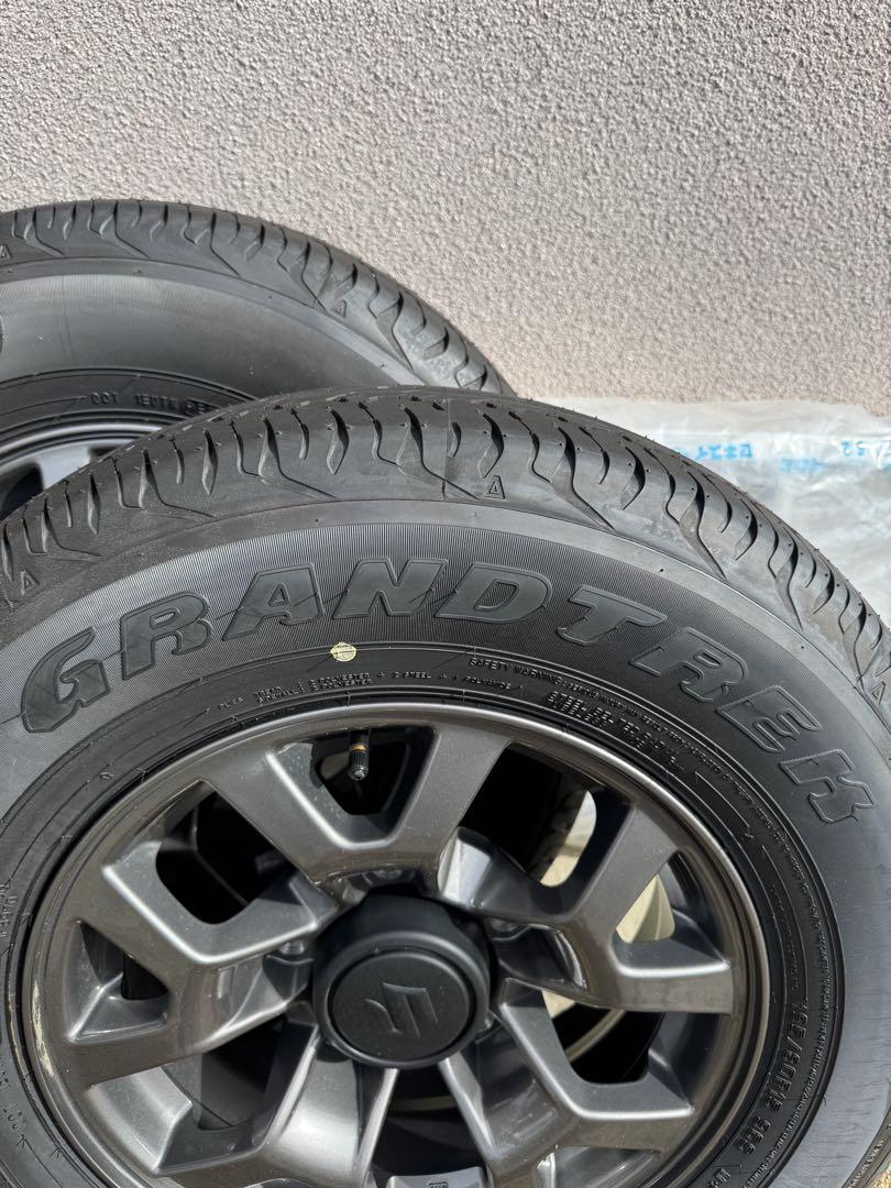 スズキ ジムニーシエラ 純正ホイルタイヤ4本セットDUNLOP