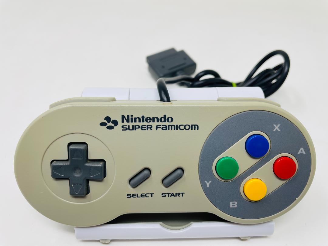 動作品】スーパーファミコン コントローラー☆任天堂