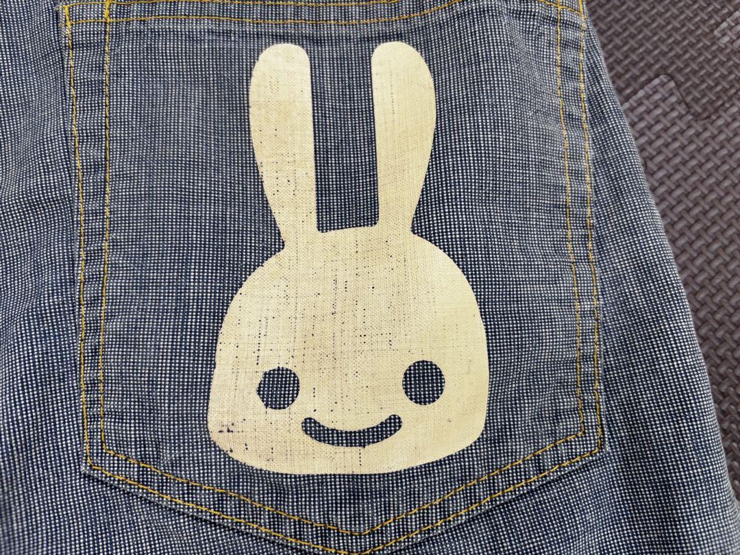 cune キューン 5連うさぎ デニム ハーフパンツ 30 ショートデニム