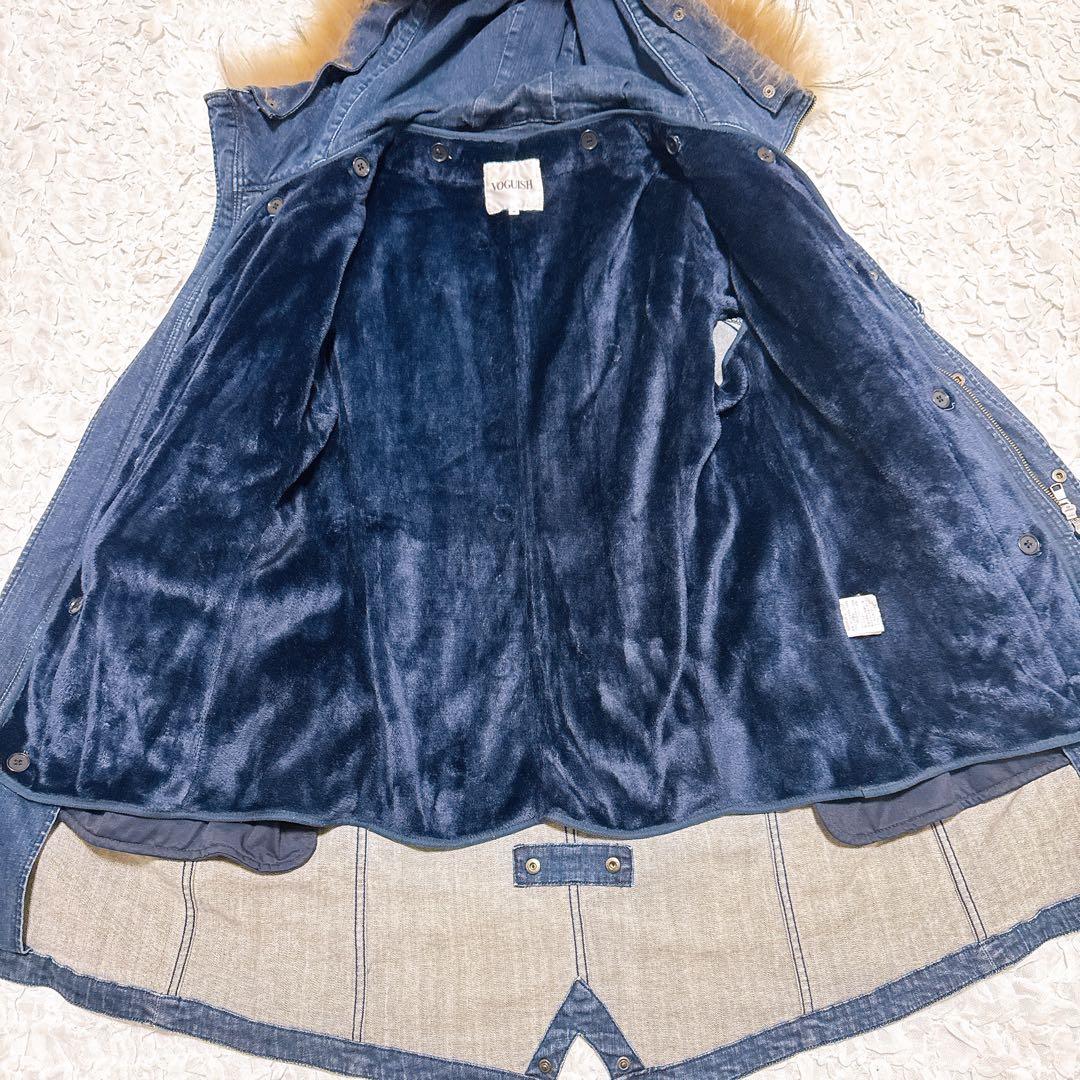 ボーギッシュVOGUISH デニム モッズコート ライナー付Y2K お兄系 ボーギッシュVOGUISH デニム モッズコート ライナー付Y2K お兄系