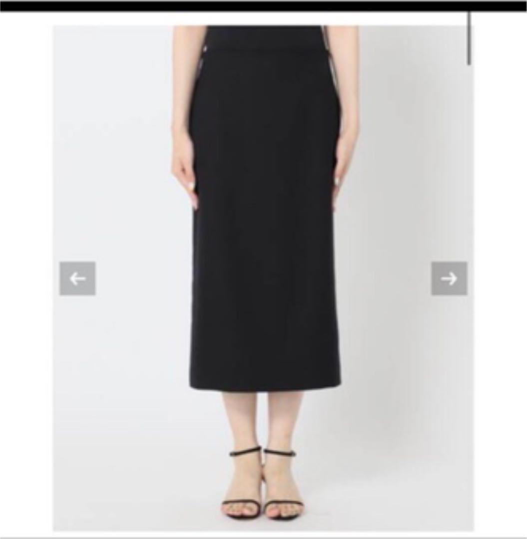 Plage Iライン ストレッチタイトスカート 直販オンラインストア plage Iライン ストレッチタイトスカート ひざ丈スカート