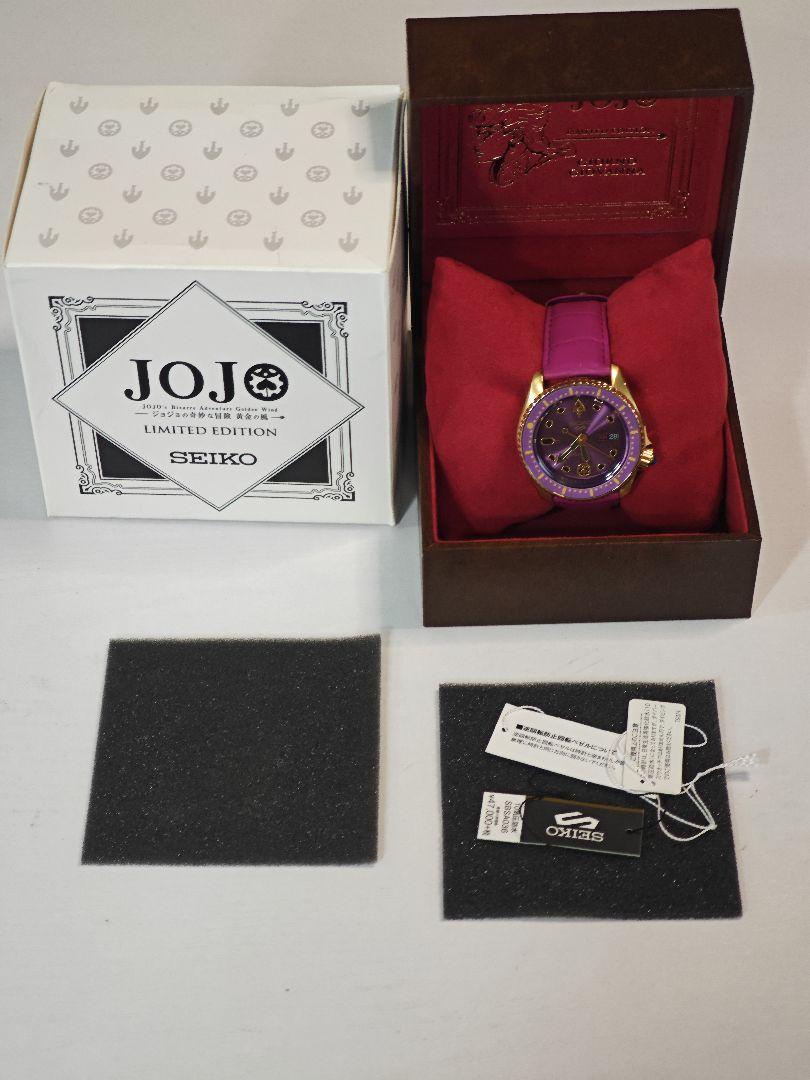 JOJO SEIKO 腕時計 ジョジョの奇妙な冒険 ジョルノ