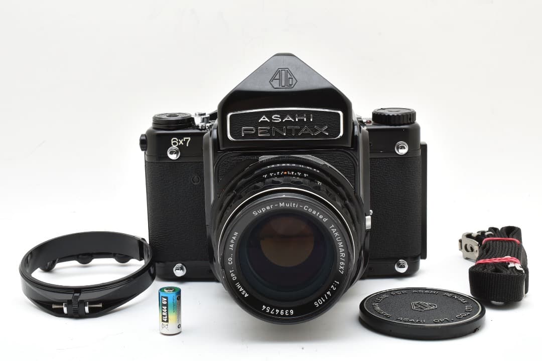 ペンタックス Pentax 6x7 中判 カメラ 105mm f2.4 2201