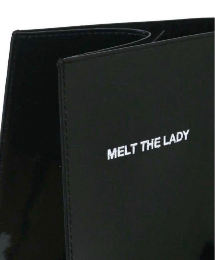 販売終了新品未開封 Melt the lady メルトザレディ ロゴトートバッグ 販売終了新品未開封 Melt the lady メルトザレディ ロゴトート