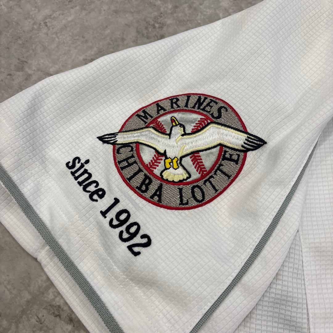 【未使用品】千葉ロッテマリーンズ　福浦　刺繍ユニフォーム