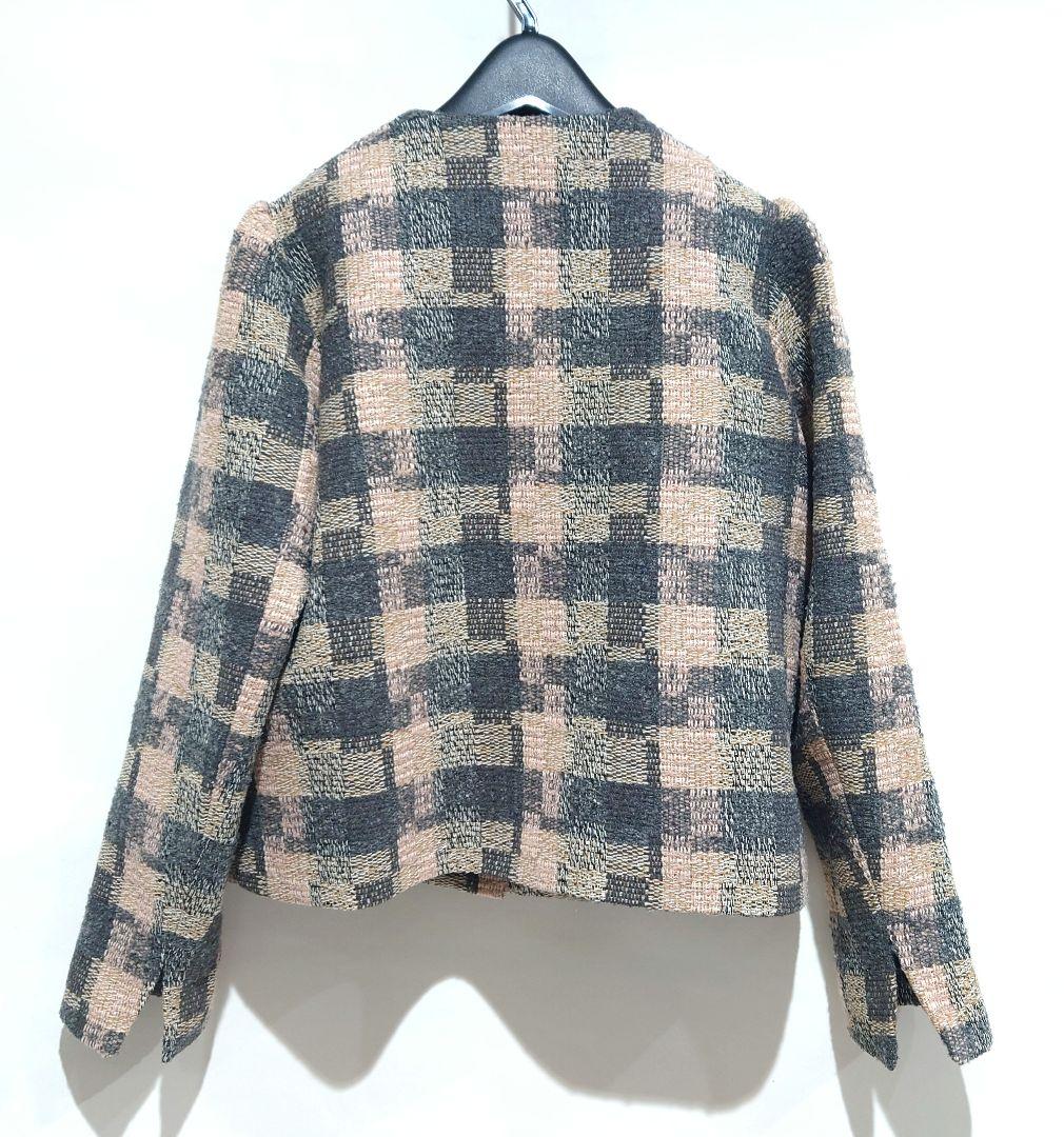 seven ten by miho kawahitoツイードジャケット(グレー) seven ten by miho kawahitoツイードジャケット(グレー)