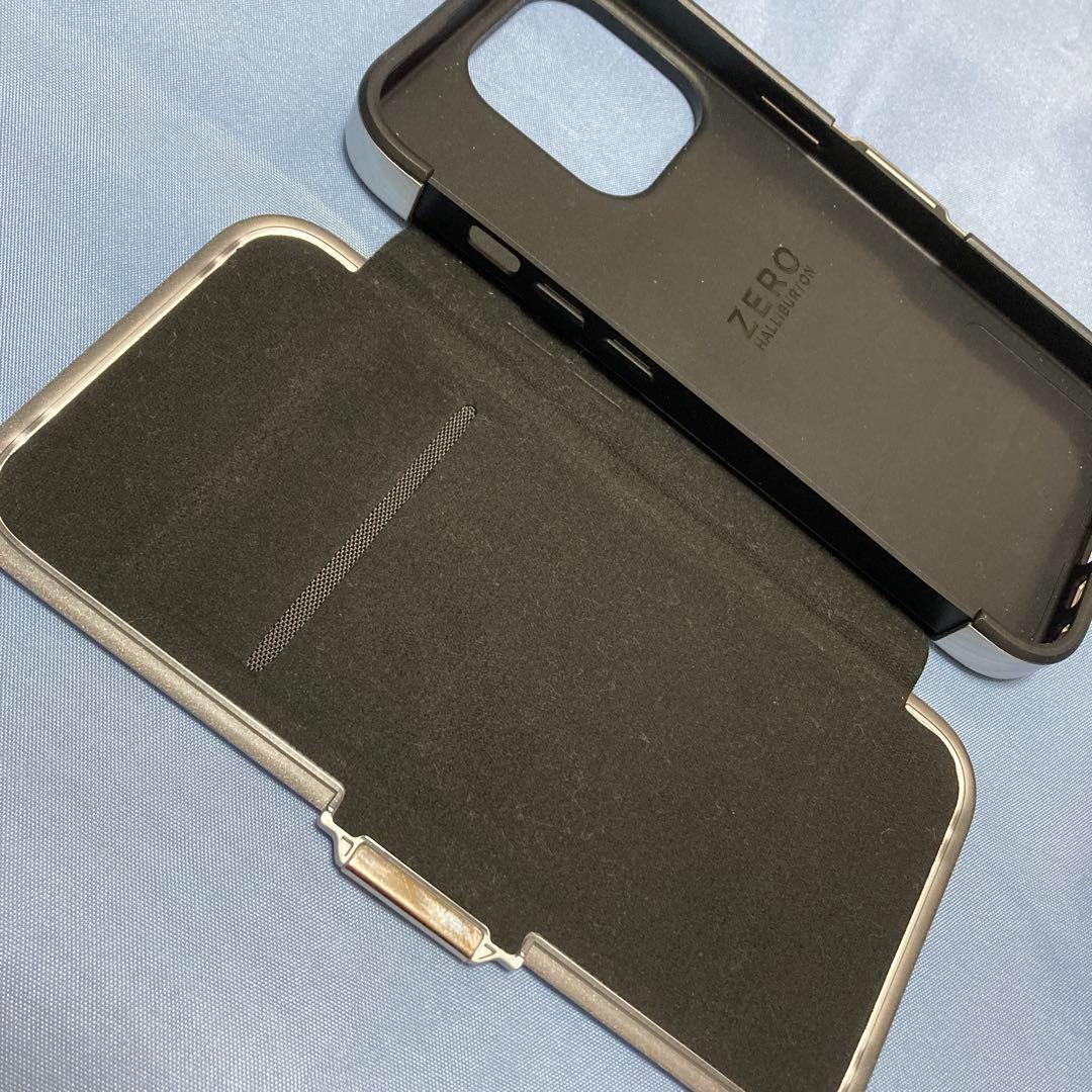 ゼロハリバートン iPhone15 Pro フリップ 手帳型 スマホケース