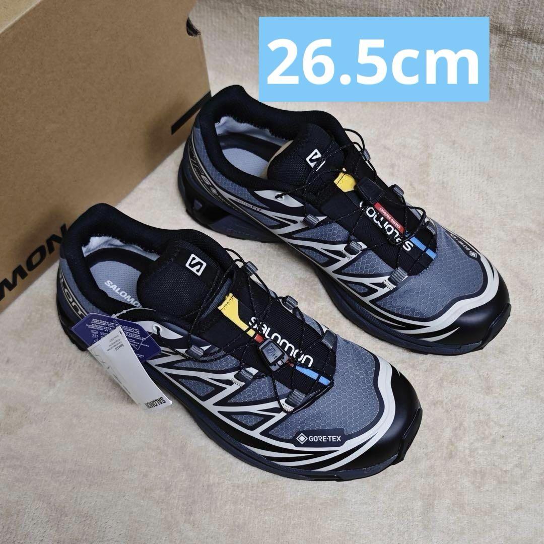 靴 Salomon XT-6 GTX Gray 26.5cm-
