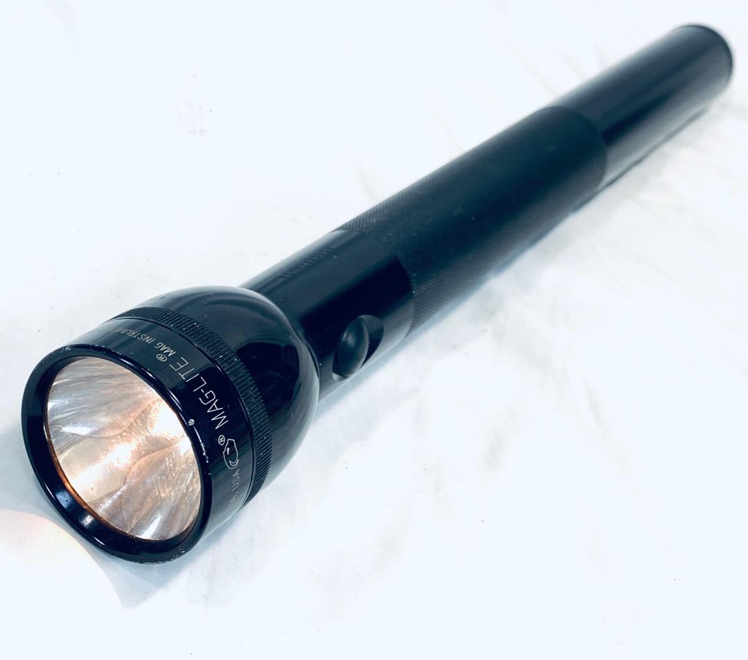 動作品 MAG-LITE 5D ブラック 懐中電灯 アメリカ製 特大サイズ