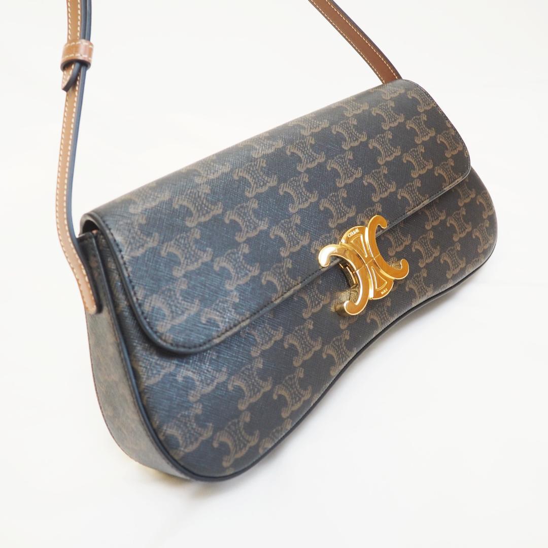 CELINE セリーヌ トリオンフ ショルダーバッグ ミディアム ローラ