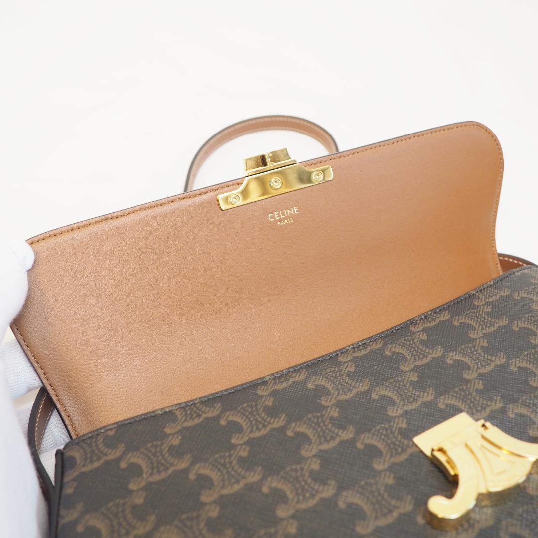 CELINE セリーヌ トリオンフ ショルダーバッグ ミディアム ローラ