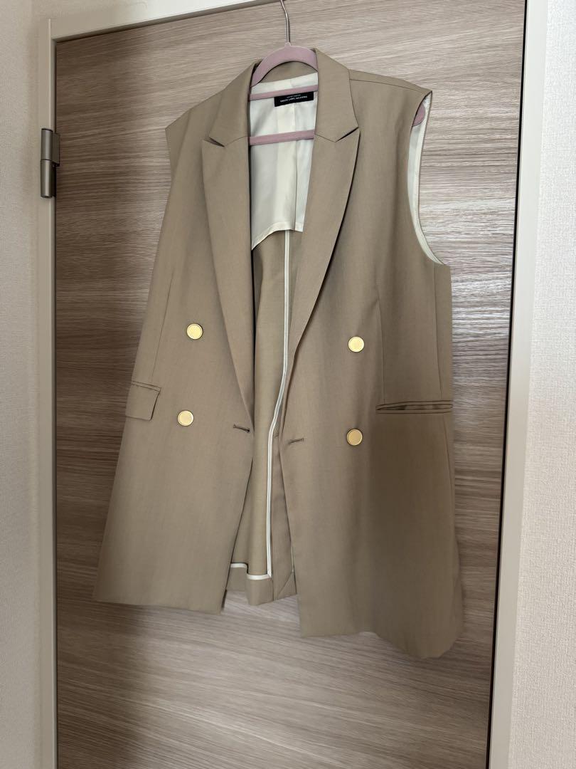【美品】グリーンレーベルリラクシング　ジレ