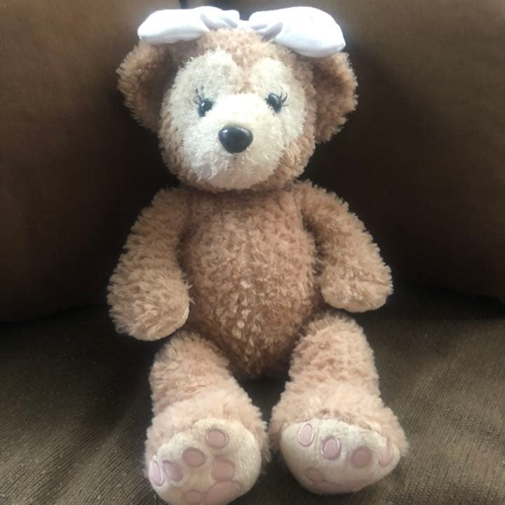 メルカリ 45cm ふわふわ ダッフィー シェリーメイ ぬいぐるみ リボン 白 1 600 中古や未使用のフリマ