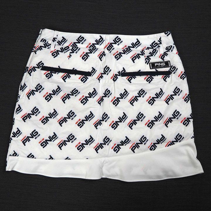 新品 ピン ゴルフ 上下セット ストレッチ 接結中綿 ジャケット スカート M
