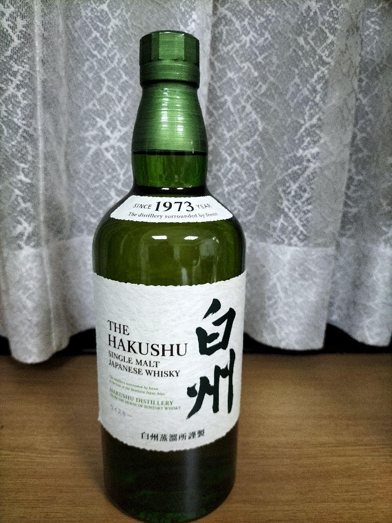 サントリー白州 シングルモルトウイスキー 700ml 3本新品。未開封