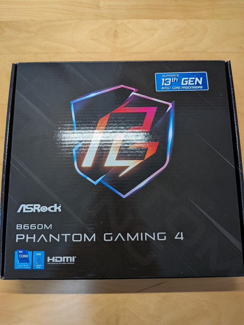 マザーボード ASRock B660M PHANTOM GAMING 4