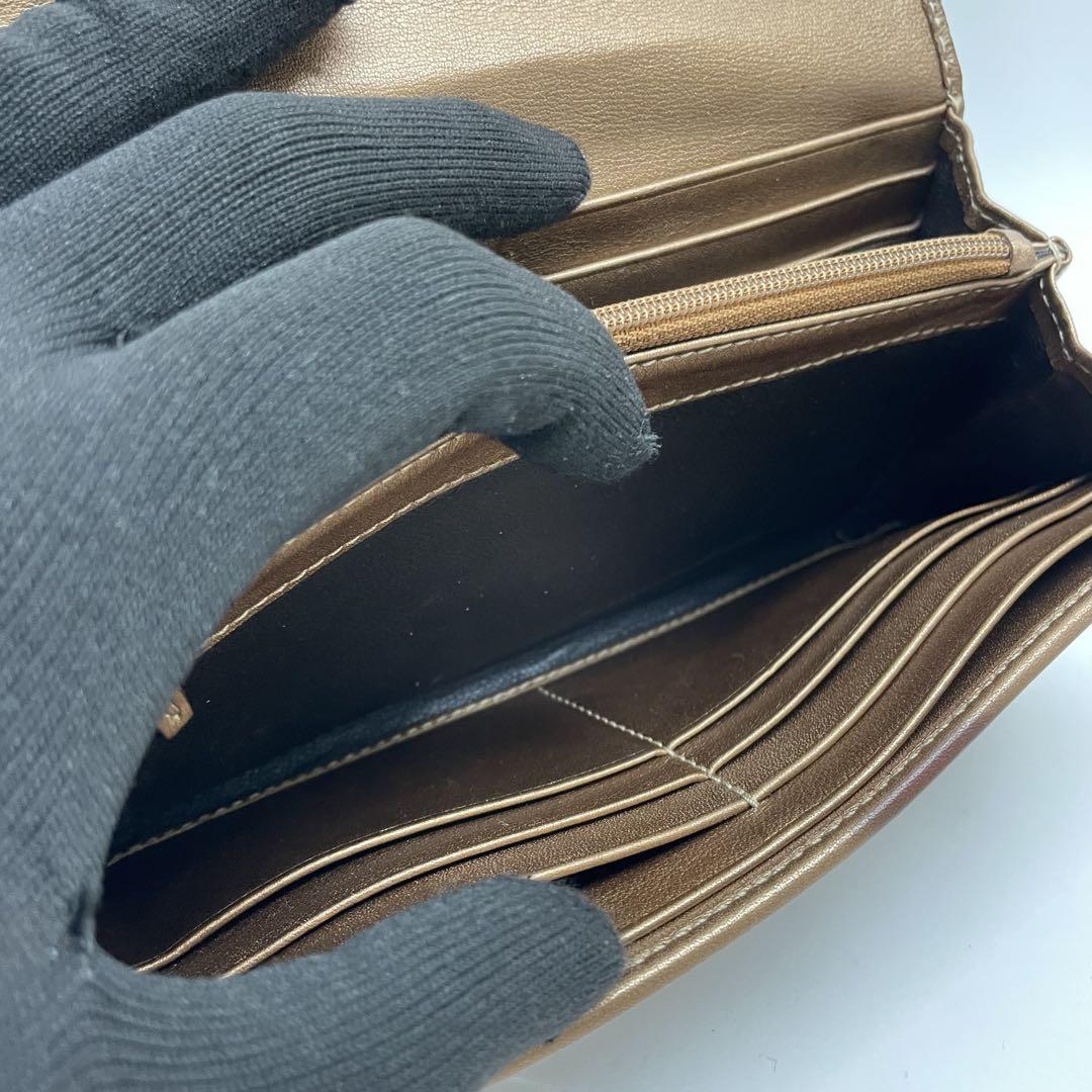 1895 GUCCI グッチ 長財布 シマ ハート ロゴ