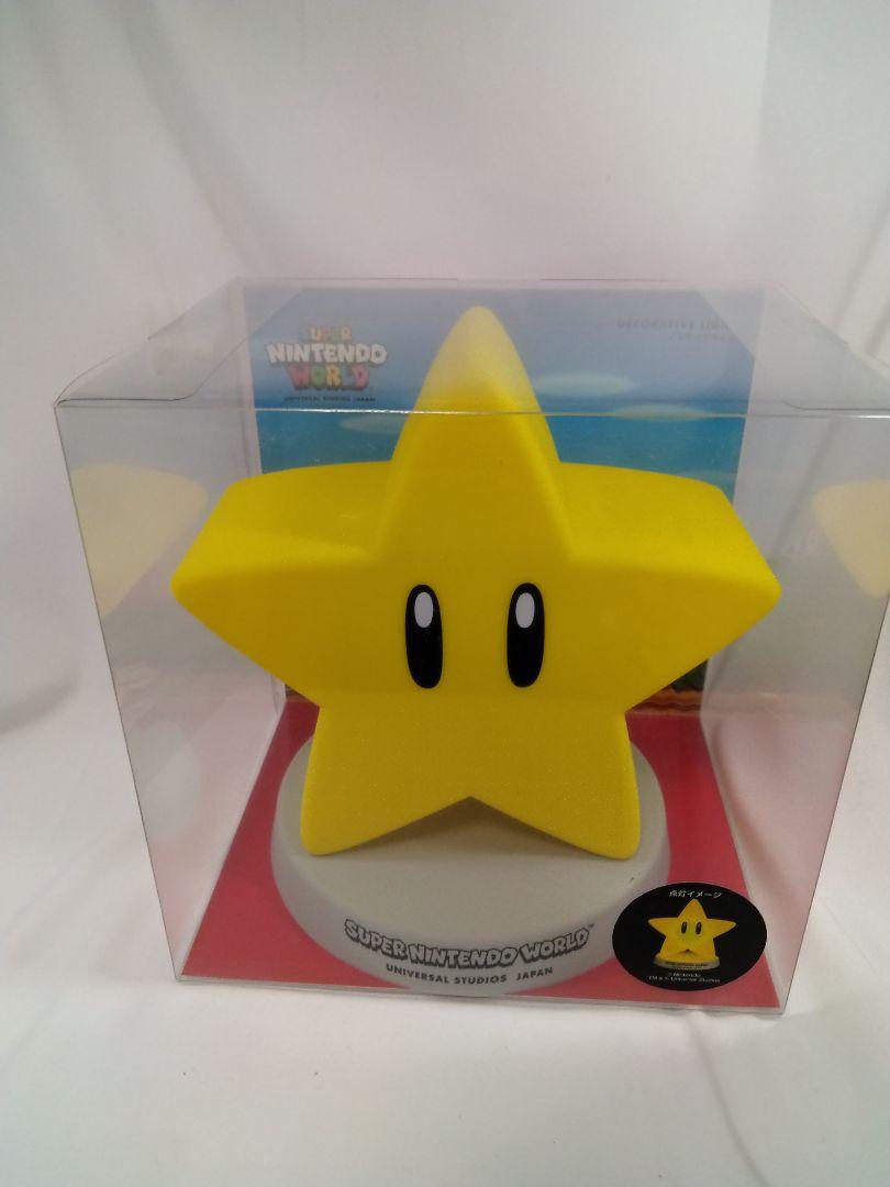 ユニバ　スーパーマリオ　スター　LEDライト USJ Mario Star Popcorn Bucket Super Nintendo World LED Light