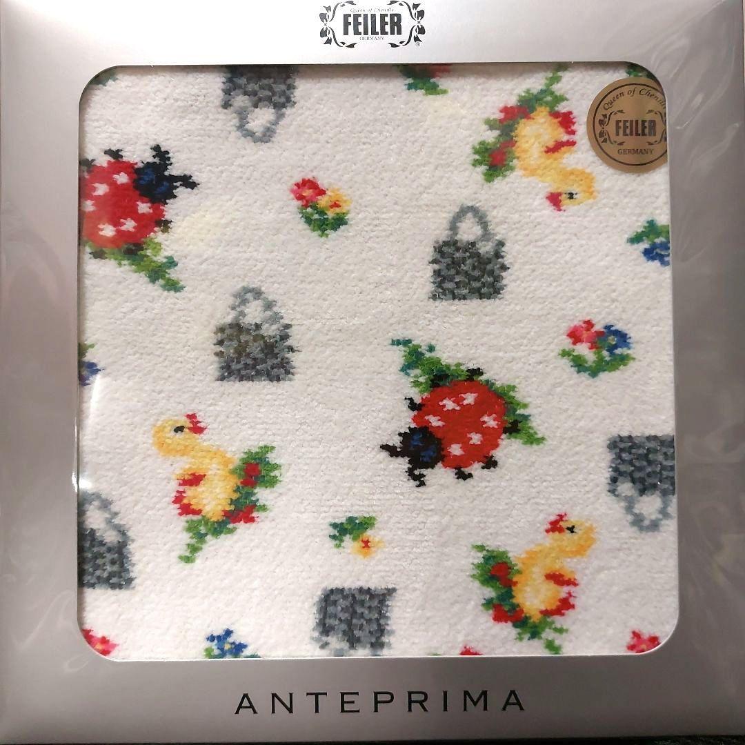 【新品】ハイジ×アンテプリマ⭐スクエアバッグ(ピンク)ハンカチ
