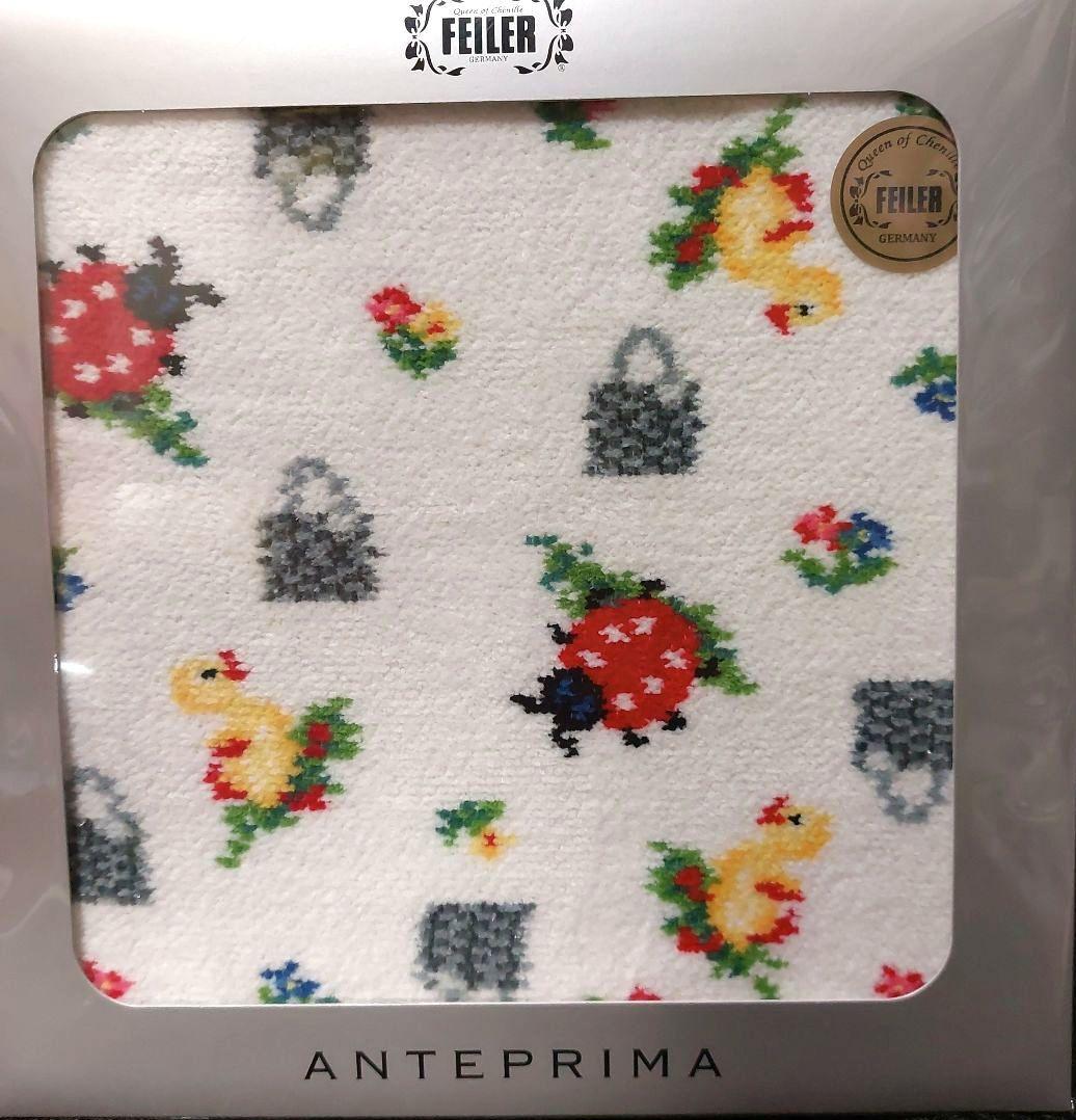 【新品】ハイジ×アンテプリマ⭐スクエアバッグ(ピンク)ハンカチ
