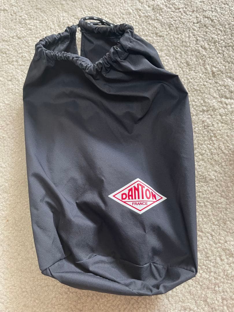 DANTON ブラック ナイロンジャケット 40