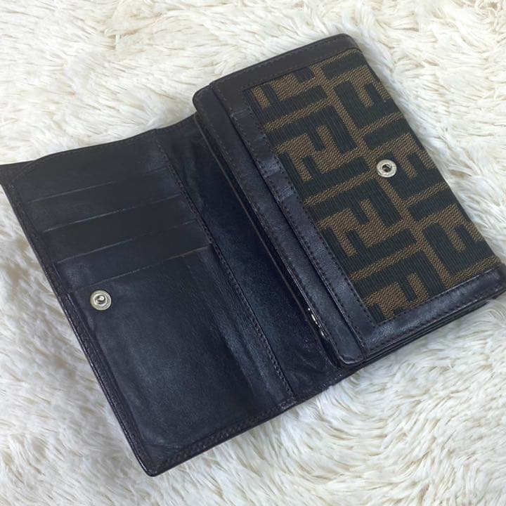 FENDI】フェンディ レディース 折り財布 ズッカ柄 | activoskateshop.com