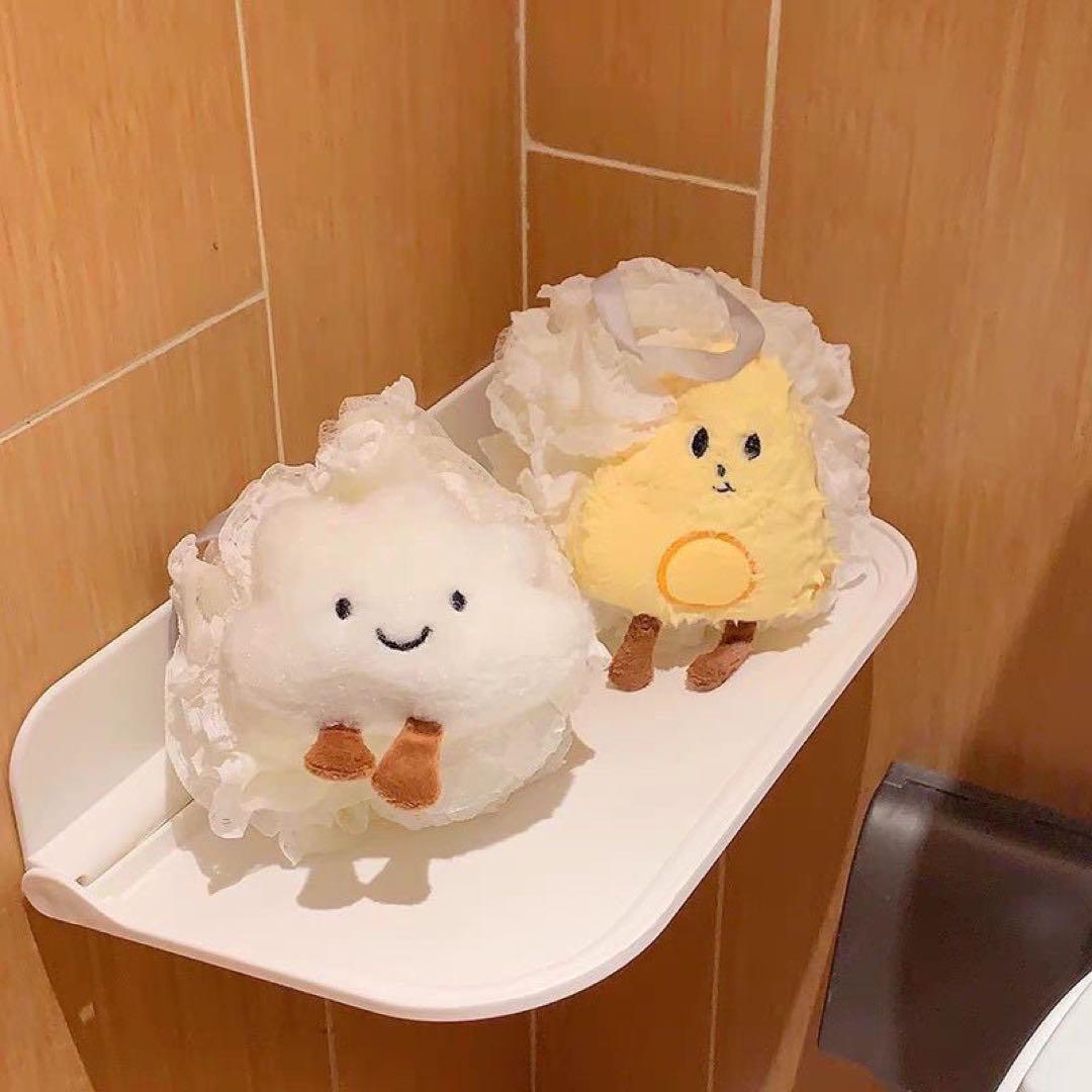 可愛いキャラクターお風呂用スポンジ