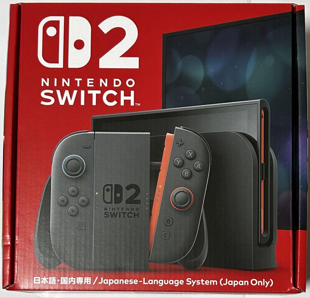 新品未開封 Nintendo Switch2 本体 Nintendo Switch2 本体【新品未開封】領収書・お買上証明書