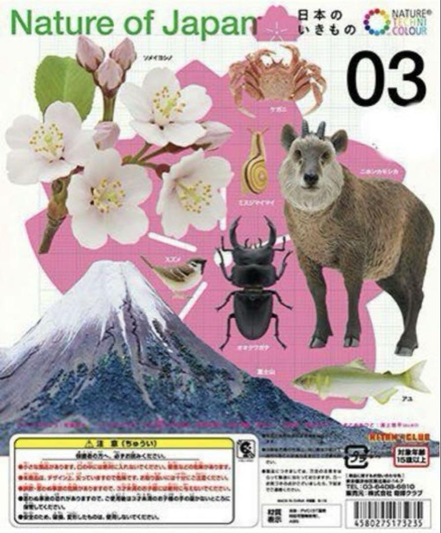 ネイチャーテクニカラー 日本のいきもの 03 スズメ ガチャ