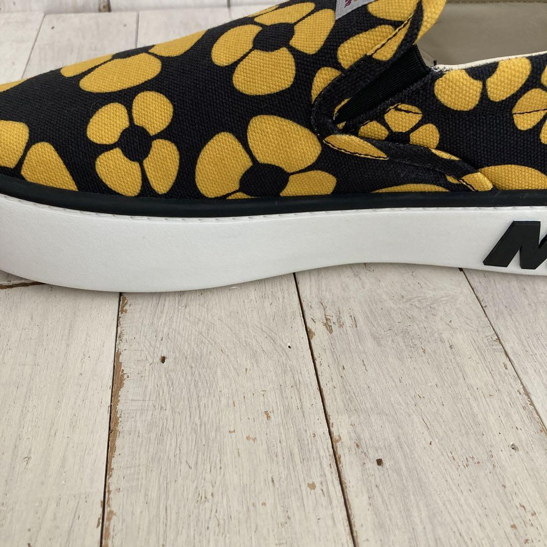 MARNI×Carharttコラボ　スリッポン フラワーモチーフ　サイズ41