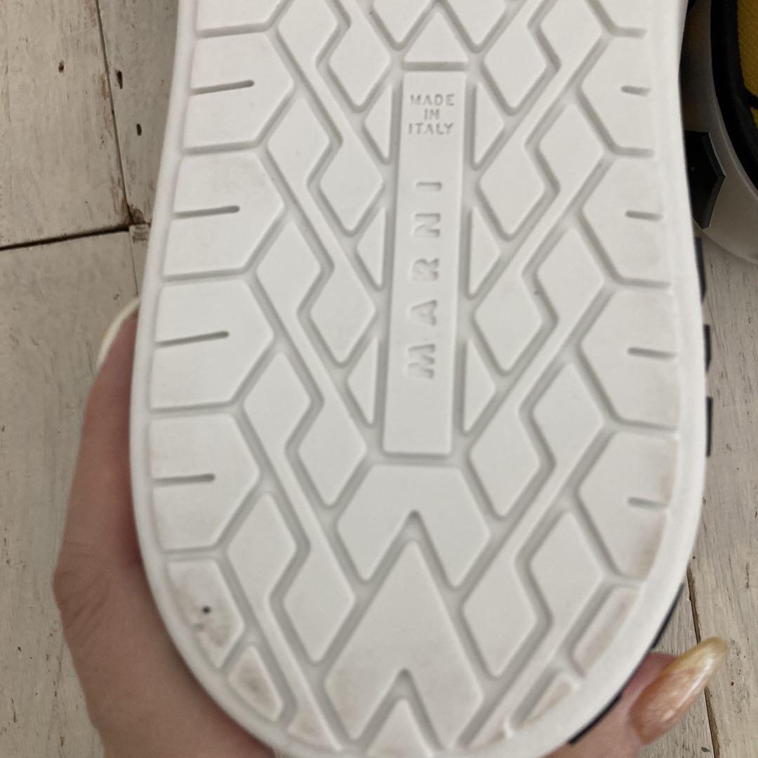 MARNI×Carharttコラボ　スリッポン フラワーモチーフ　サイズ41