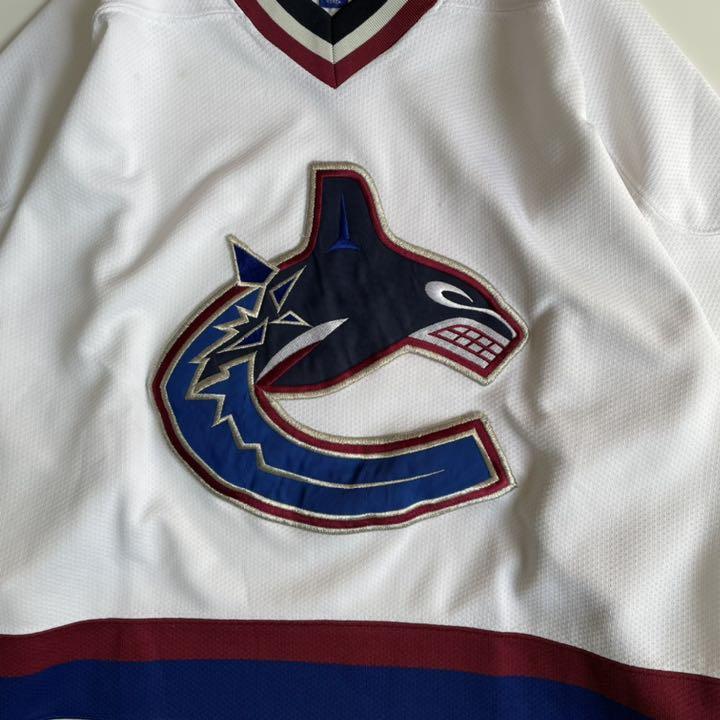 超激得大得価 希少 カナックス 刺繍 ユニフォーム 9mEKY-m23360487061 NHL CCM バンクーバー 通販再入荷