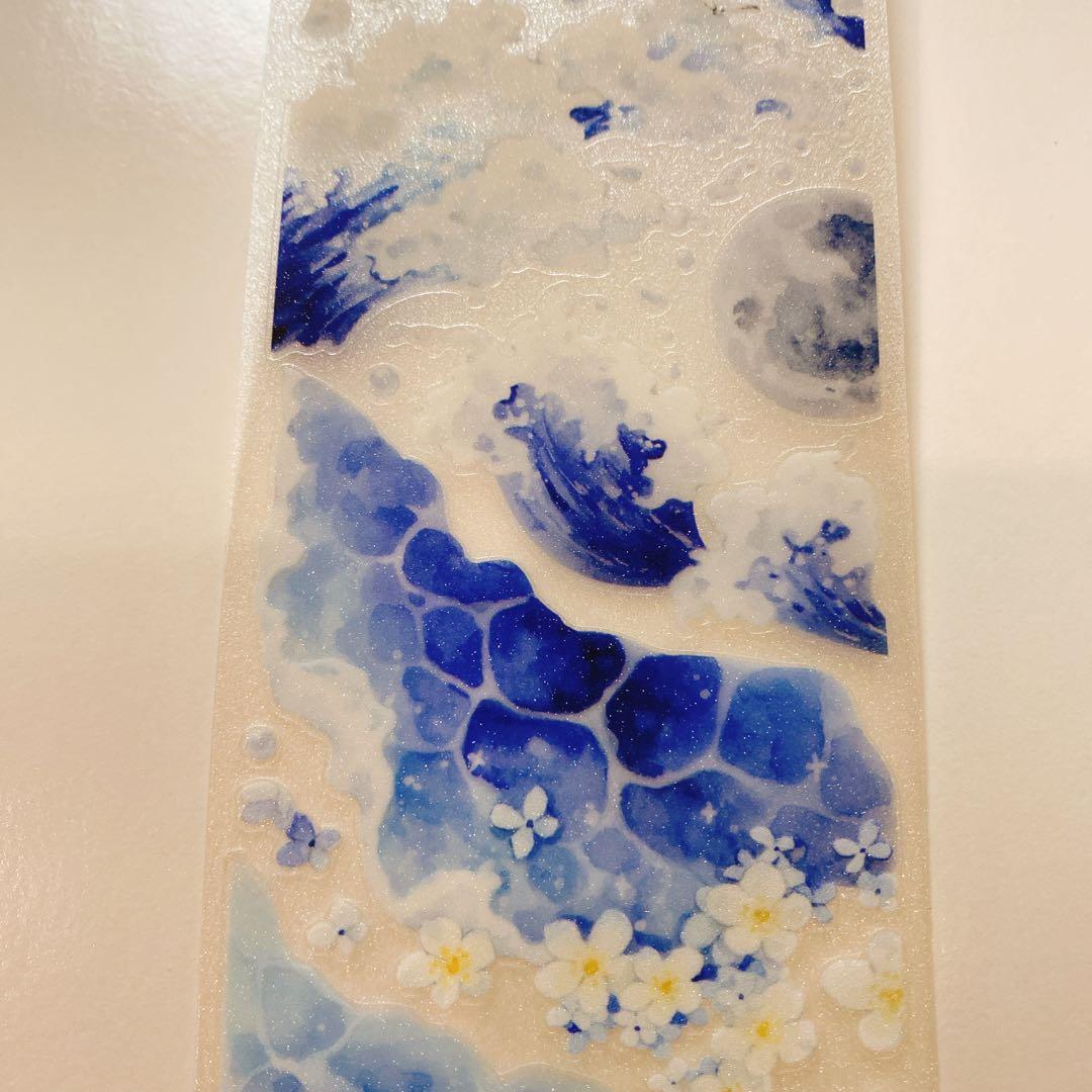 最大60%OFF! 海外マスキングテープ巻売り 月海花眠 風景マスキングテープ人物マステ新品、♥ 5☆大好評!