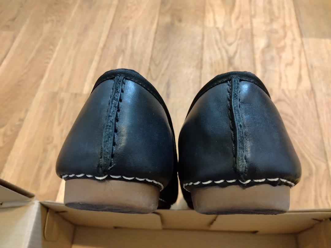 ★美品★ Clerks（クラークス）バレエシューズ・23.5センチ・本革