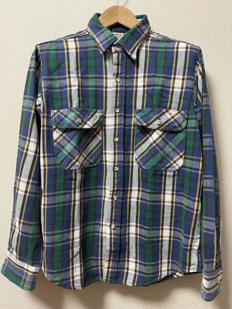 90s FIVE BROTHER ヘビーフランネルシャツ