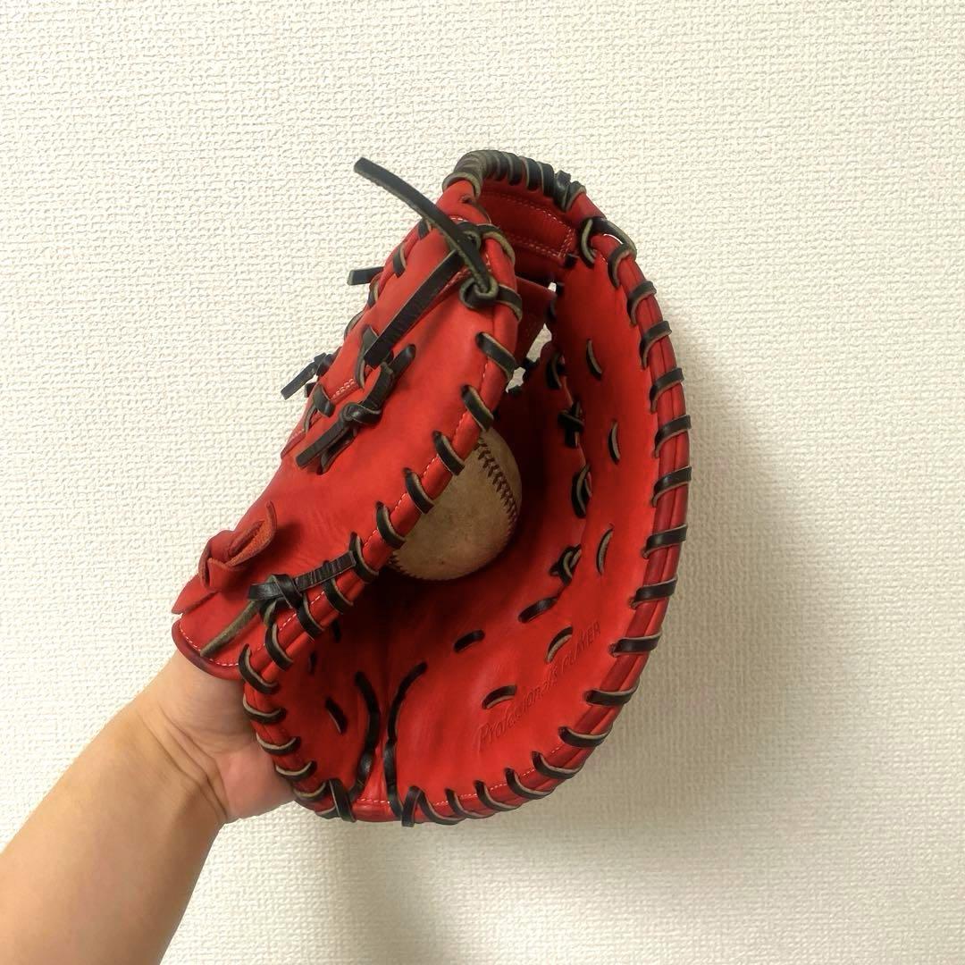 038 ハイゴールド 型抜群 即戦力 軟式 少年用ファーストミット