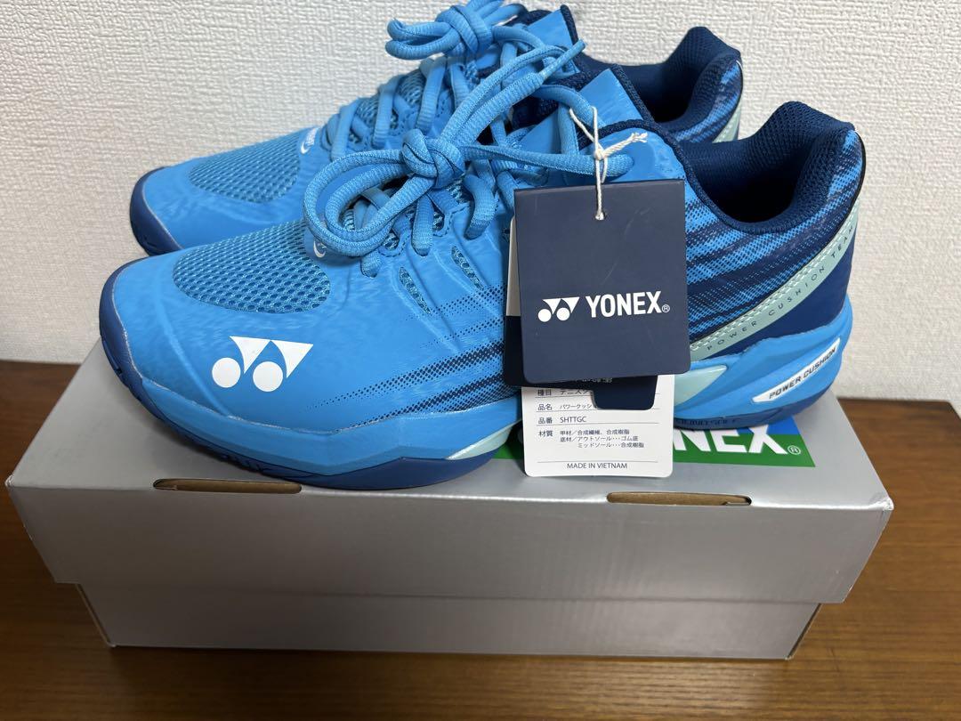 YONEX パワークッションゲームGC 25.5cm 青/ネイビー