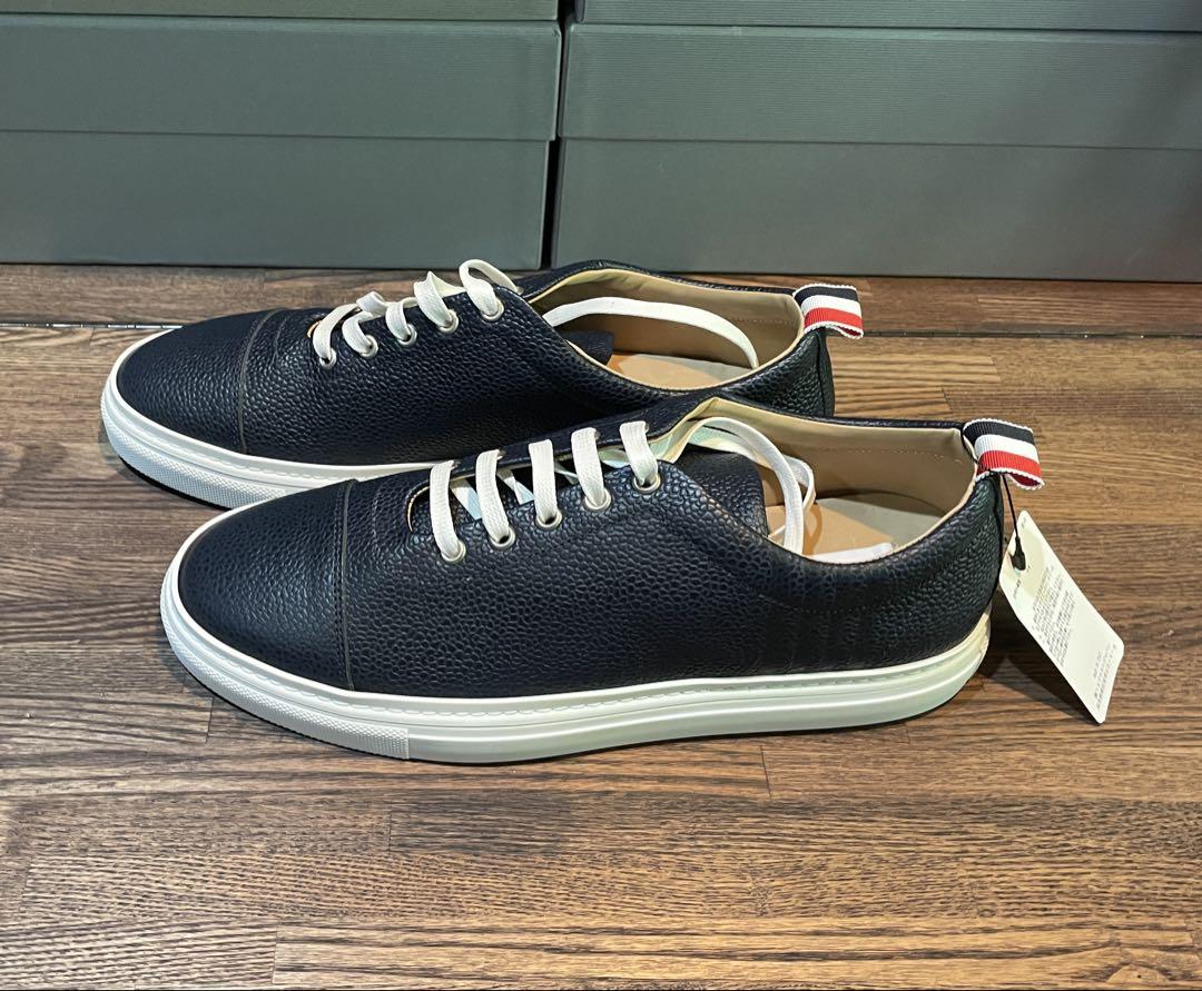 THOM BROWNE トムブラウン 4bar スニーカー レザー 靴 シューズ