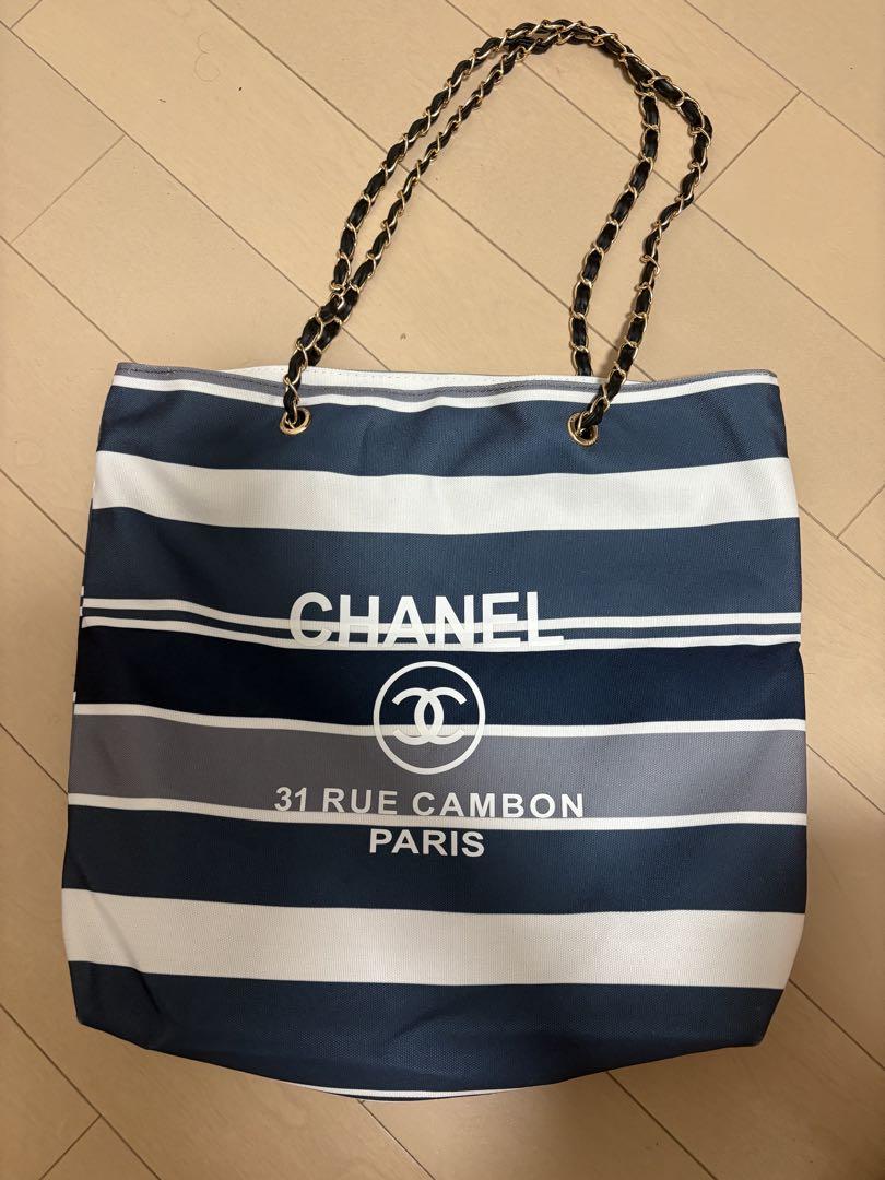 2025春の新作 未使用CHANEL ノベルティチェーントートバッグ メルカリ - バッグ